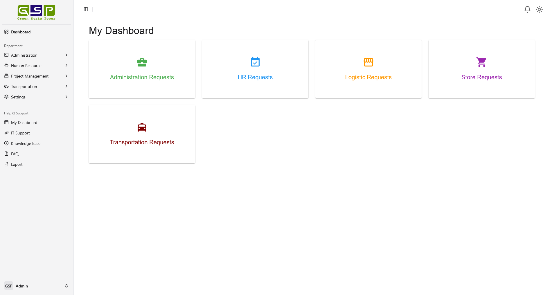 MIS Dashboard
